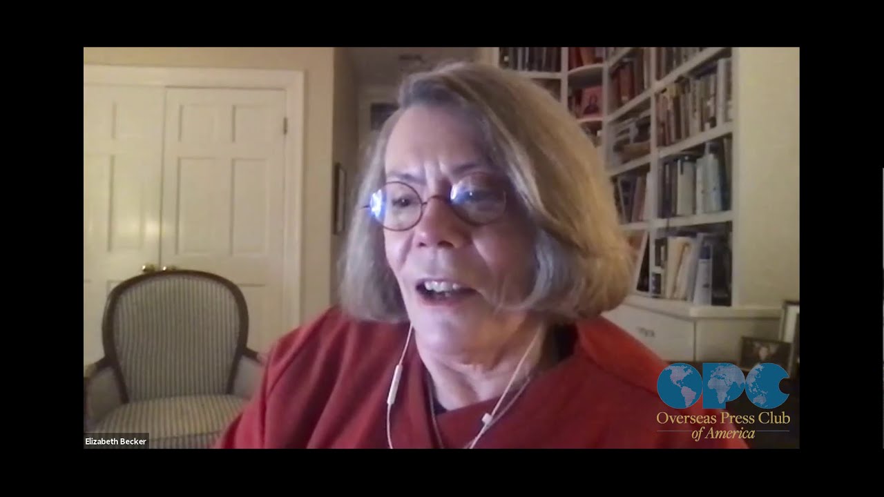Book Night: You Don&rsquo;t Belong Here - an OPC Chat with Elizabeth Becker (Clip 5)