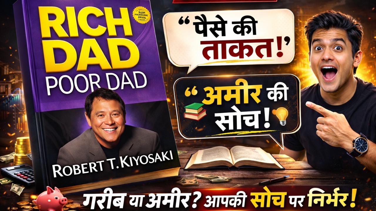 Rich Dad Poor Dad Book Review in Hindi | अमीर बनने की असली सीख