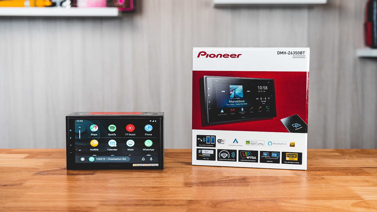 Обзор Pioneer DMH-Z6350BT | Беспроводные Apple CarPlay и Android Auto с поддержкой Alexa, сенсорн...