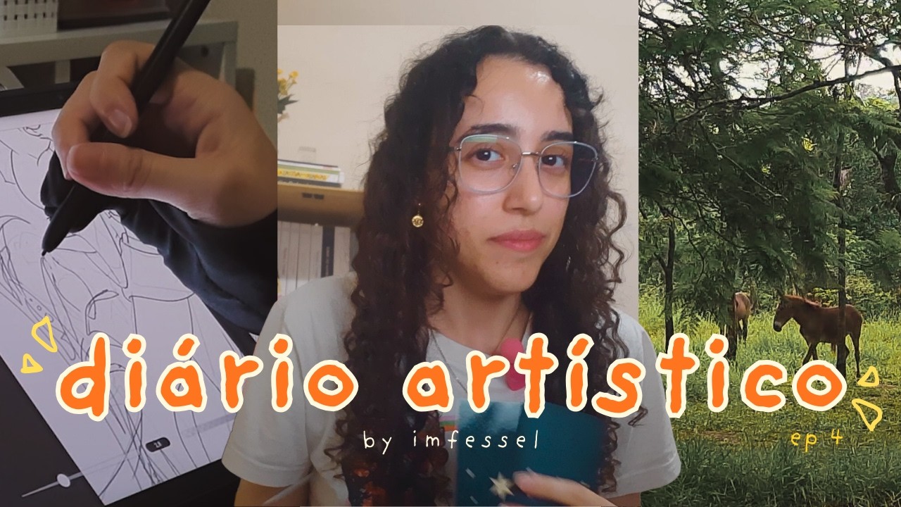 Meu plano de estudos, impressão da minha arte e recebido amigo secreto 🌿✨ | Diário Artístico Ep. 4