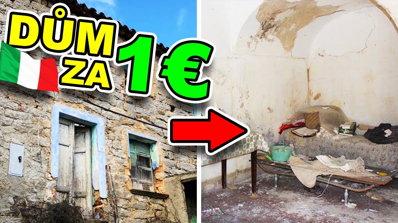 Italské domy za 1 € | Jaká je jejich skutečná cena?