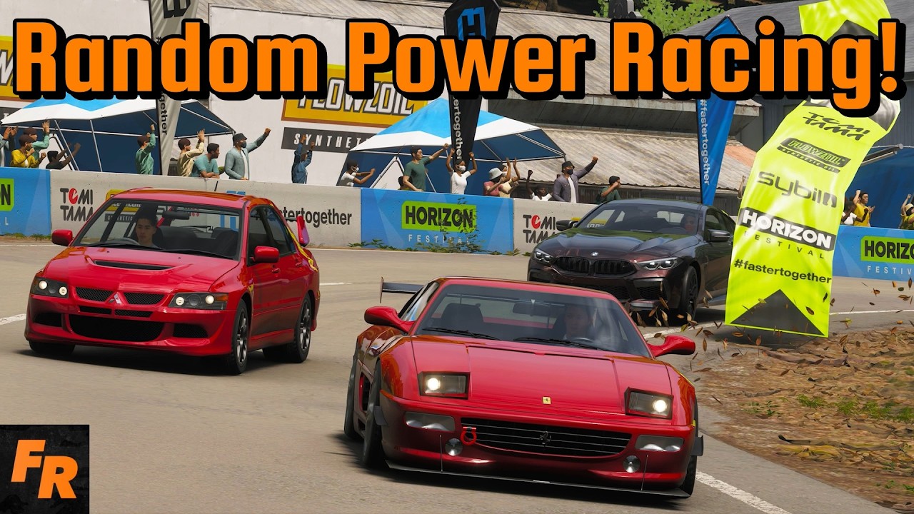 Random Power Racing Live! - Forza Horizon 6 Multiplayer