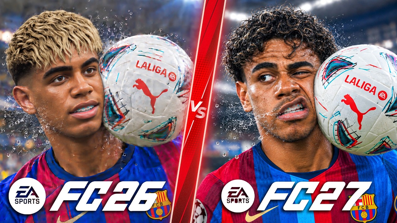 FC 27 против FC 26 &mdash; прямое сравнение! Внимание к деталям и графика! PS5 PRO ULTRA