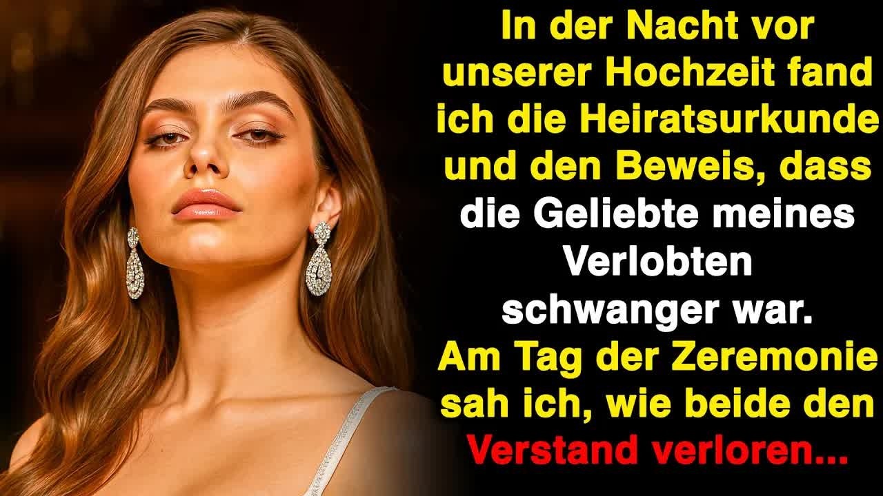 Einen Tag vor der Hochzeit fand ich die Heiratsurkunde und den Schwangerschaftstest seiner Gelie