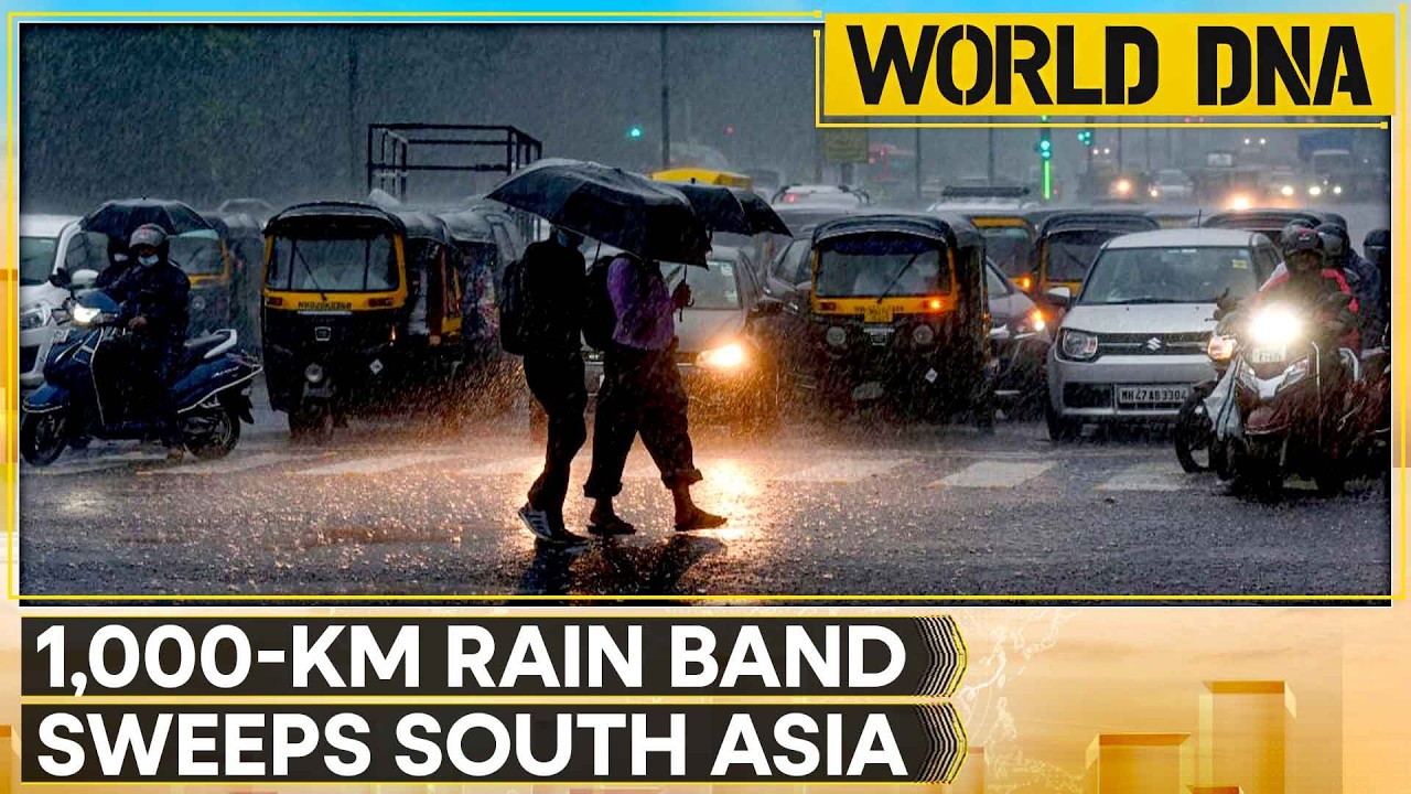 South Asia Rain: Rare Rain Band Covers India, Pak, Afghanistan | World DNA News