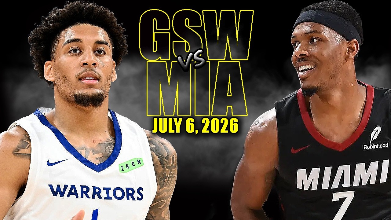 Golden State Warriors vs Miami Heat Full Game Highlights - July 6, 2026 | NBA Summer League