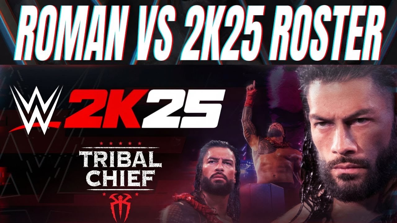 Reigns vs The Entire WWE Locker Room | WWE 2K25 | Road to WWE 2K26