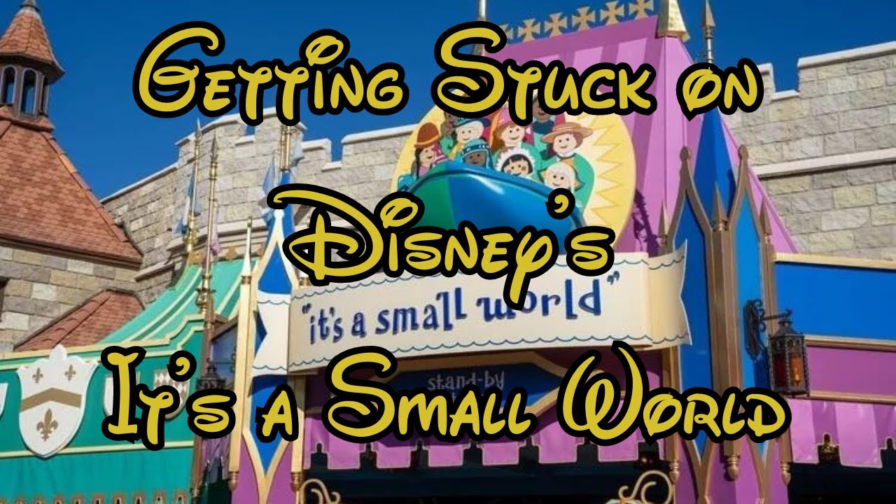 It's a Small World Ride Along at Disney World – We Got Stuck! 🚢🎵