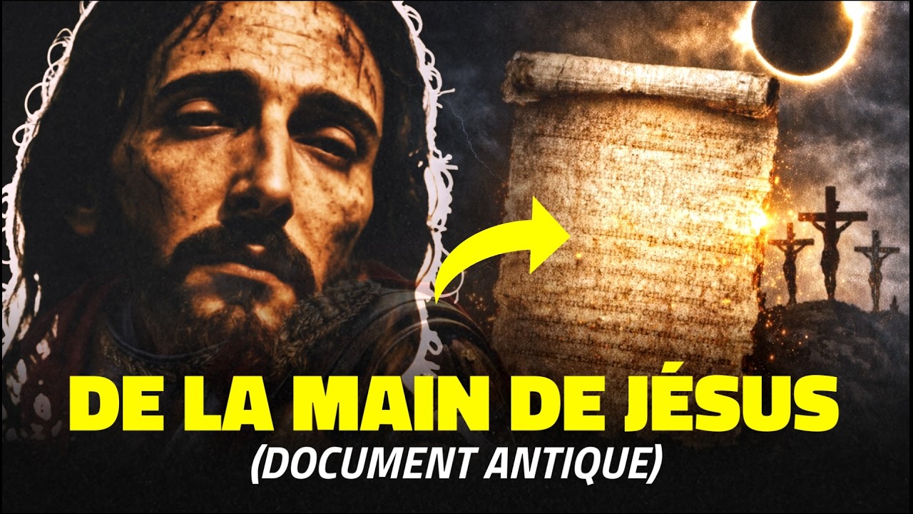 La seule lettre de Jésus ? La découverte qui révèle le secret du Suaire