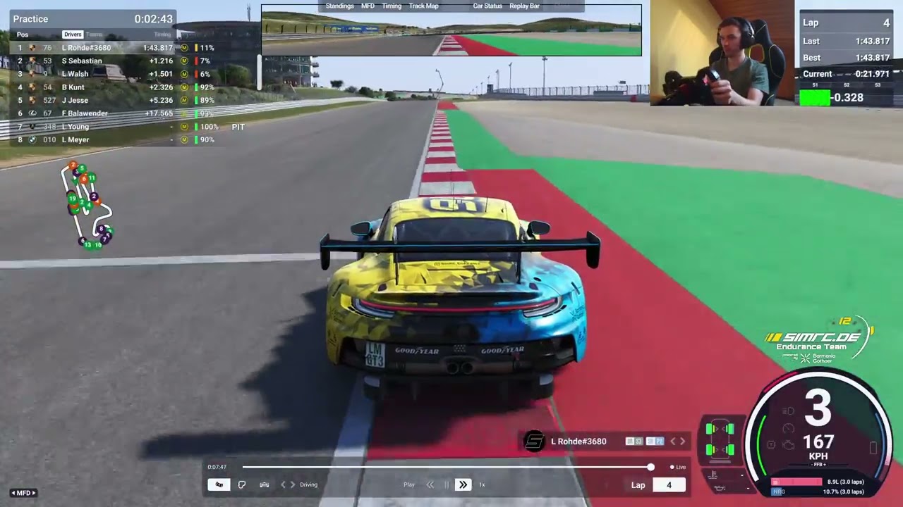 4H Portimao Doubleheader | Rennen 3+4 | SimRC Endurance Team