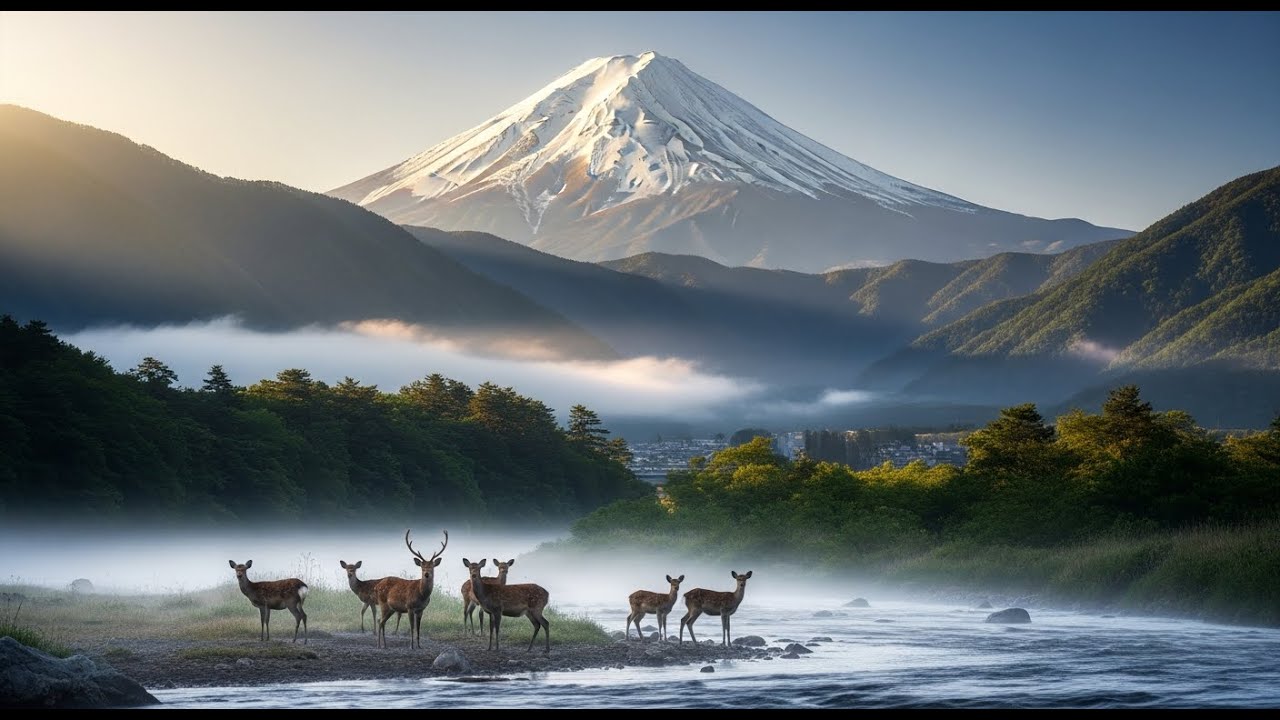 Nature & Wildlife of JAPAN | Relaxing Piano | 4K UHD