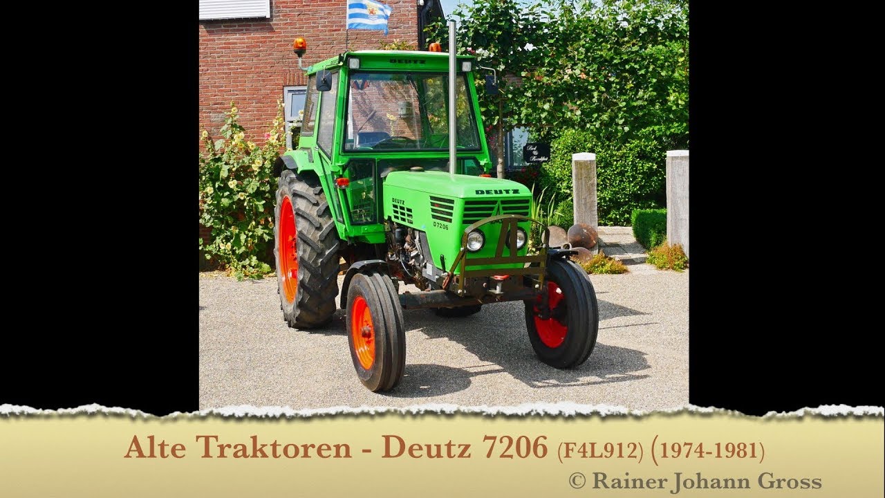 Alte Traktoren - Deutz 72 06 (F4L912) (1974-1981)  (Niederlande)