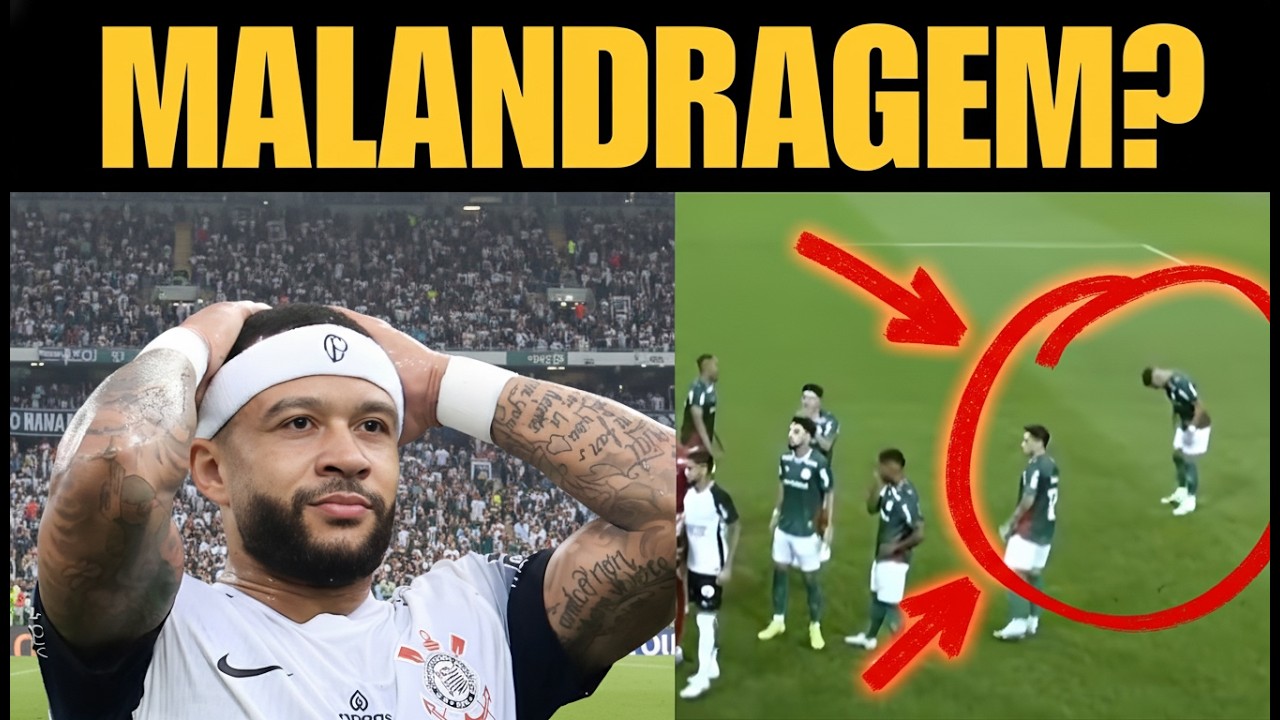 O erro fatal do Corinthians que entregou o clássico para o Palmeiras!