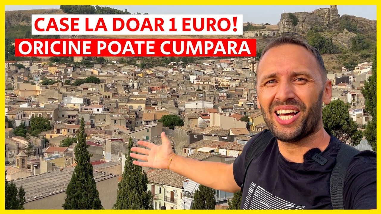 In ITALIA cumperi CASE cu 1 EURO ( 5 LEI ) - IATA CAT de USOR le poti OBTINE