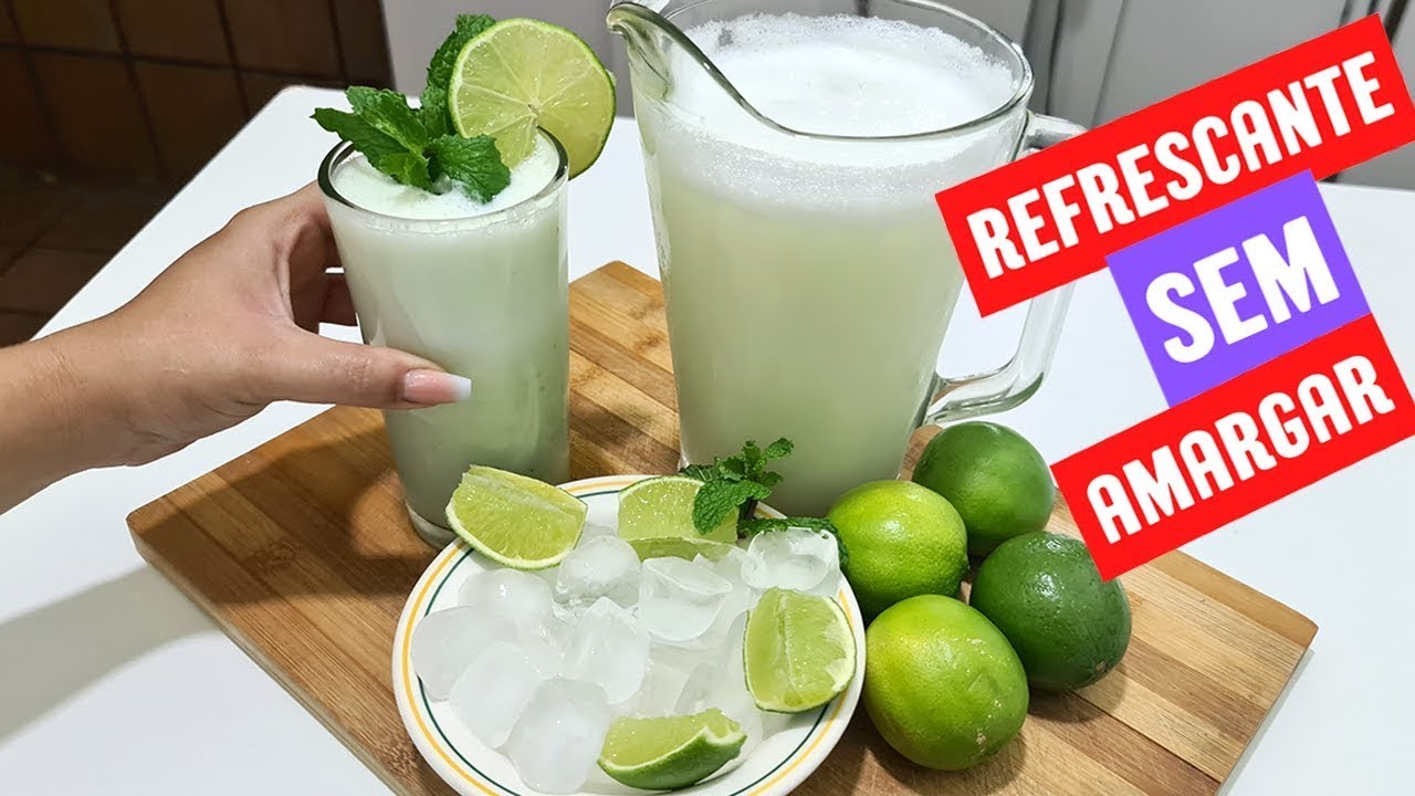 PARA HIDRATAR O CORPO  LIMONADA SUIÇA  SEM AMARGAR