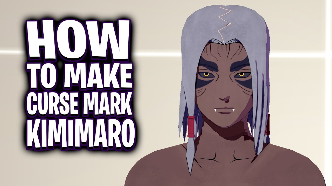 I FINALLY made CURSE MARK KIMIMARO in shinobi striker