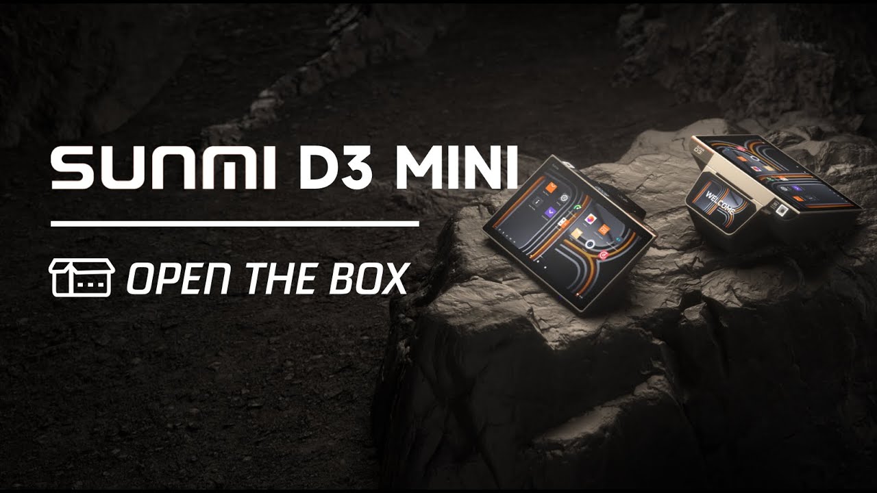 SUNMI D3 MINI - Open the box