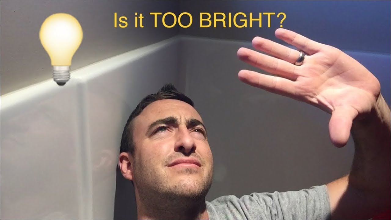 the lights are never too bright