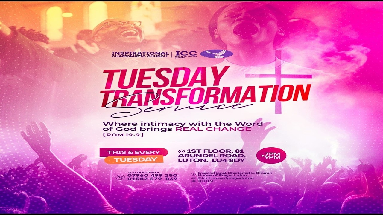 TUESDAY TRANSFORMATION SERVICE 10/02/26