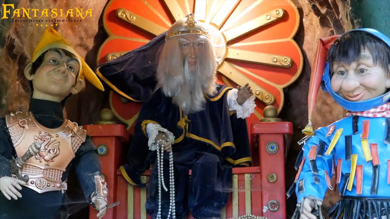 Zwergendorf & Zwergenkönig Animatronics | FANTASIANA Erlebnispark Straßwalchen