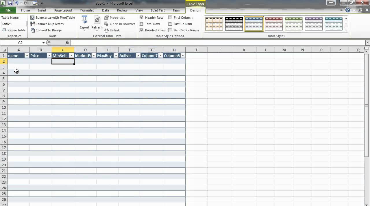 FIFA 12 - Excel Tips and Tricks - Trading a List of Players