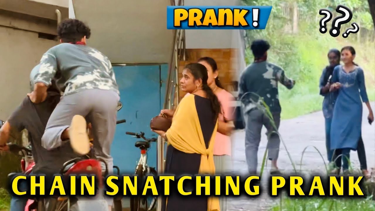 Chain snatching PRANK!😱💥