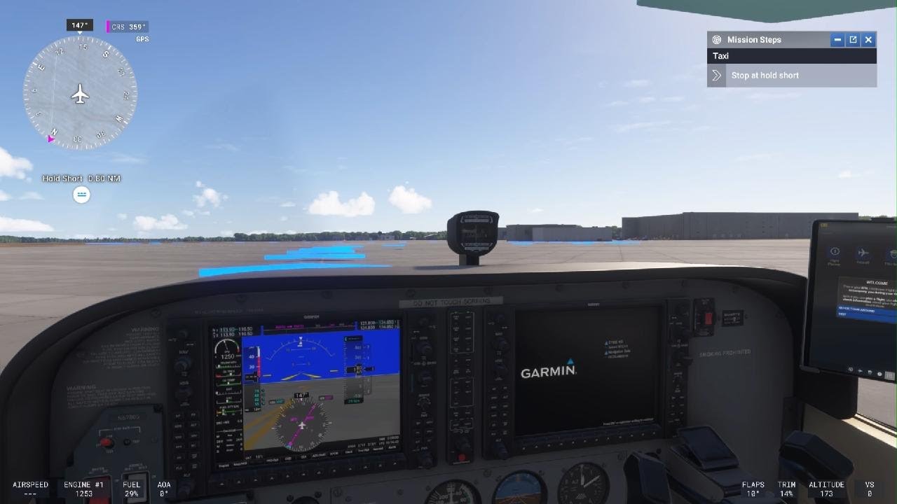 Microsoft Flight Simulator Passing The PPL on PS5