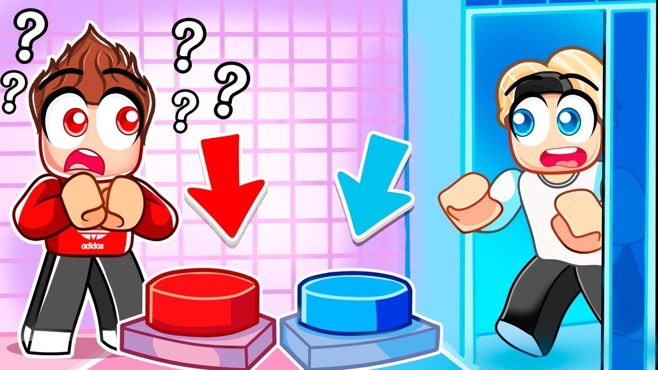 DRÜCKE DEN RICHTIGEN KNOPF UM ZU ENTKOMMEN! (Roblox)