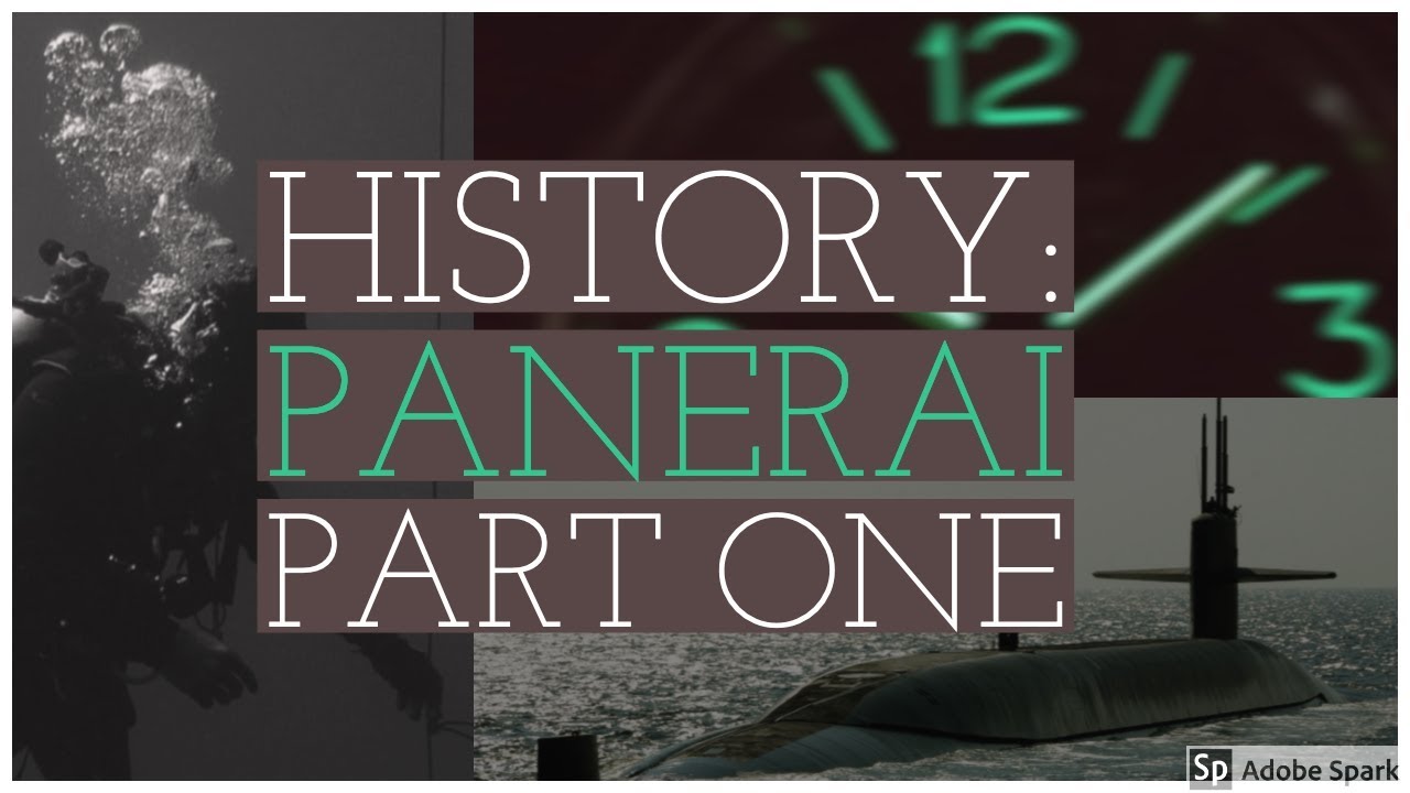 История Panerai — часть 1 — «Итальянский швейцарский часовщик»