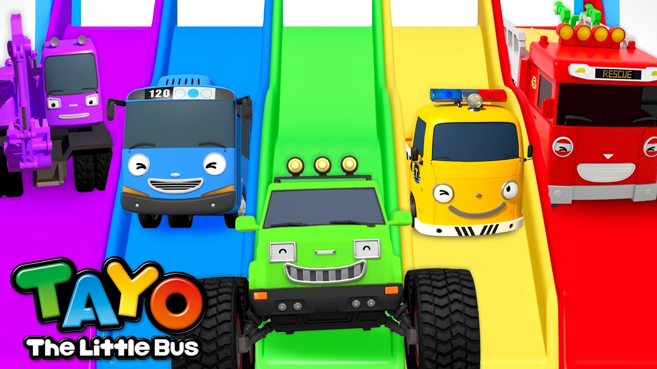 Learn Colors with Rescue Team! | Best Tayo Color Songs Compilation | Fun Color Story for Kids