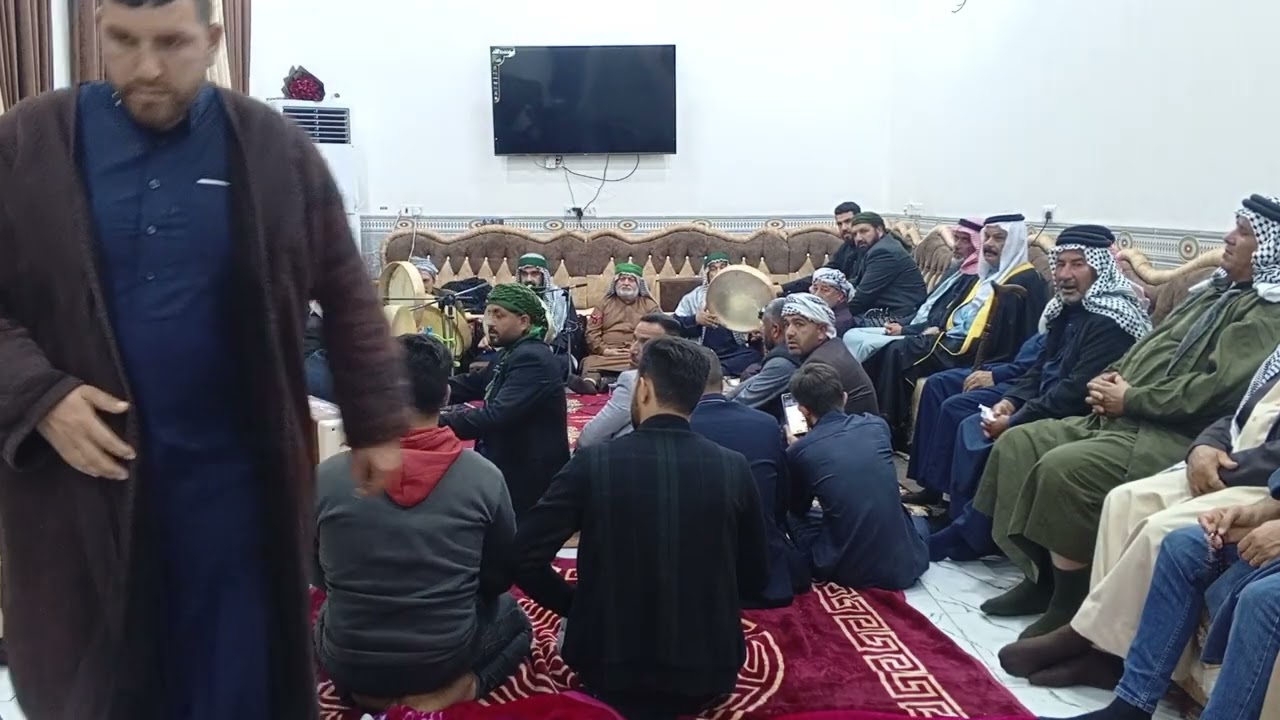 مديح سيد هيثم في دار الحاج ابو ناظم المرسومي