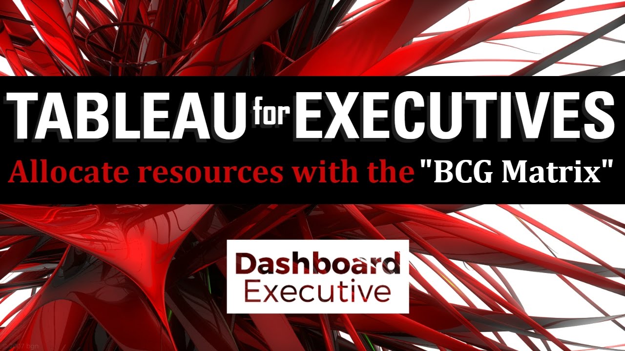 How To BCG MATRIX in Tableau 10