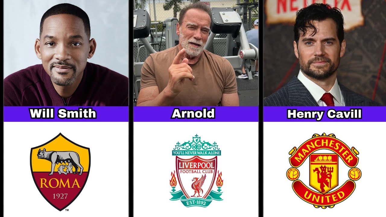 Celebrities And Their Favourite Football Club