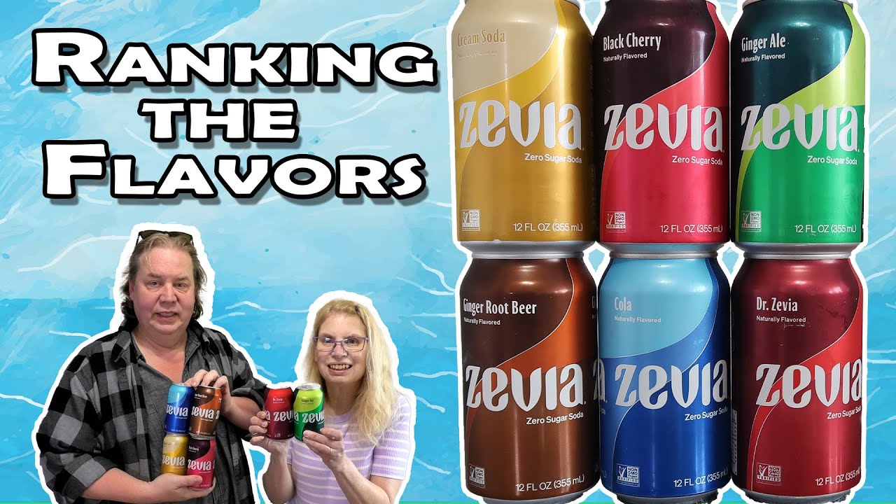 Zevia Zero Sugar Soda - Ranking the Flavors