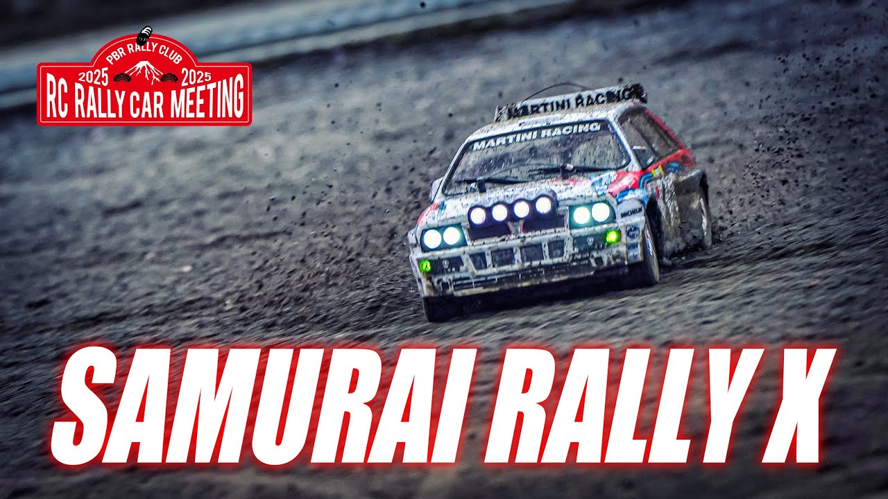 【衝撃】絶対やりたくなるRCラリーの新競技｜サムライラリークロス｜タミヤ・京商・LC Racing 他ラリー走行鑑賞も！