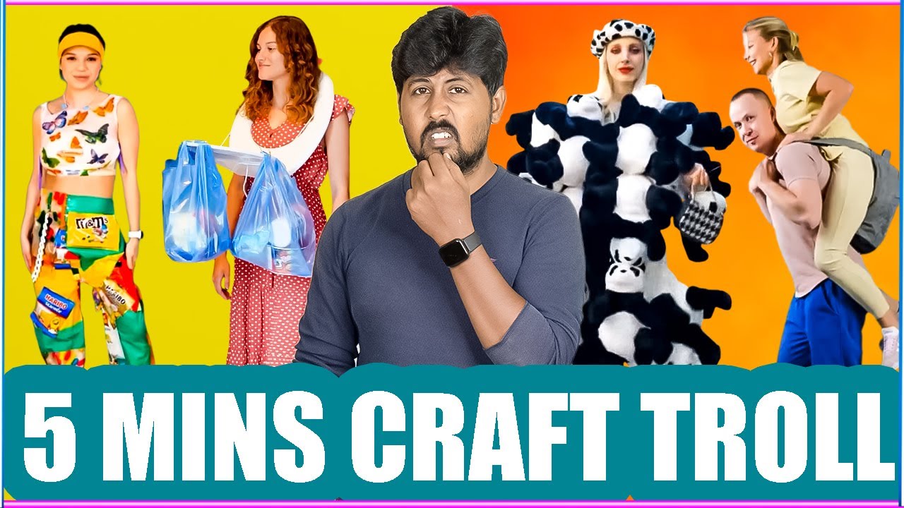 😂 5 MINS CRAFT இன் குறளி வித்தைகள் 😂 SIMPLE HACK TROLL TAMIL 😂 SHAFI ZONE