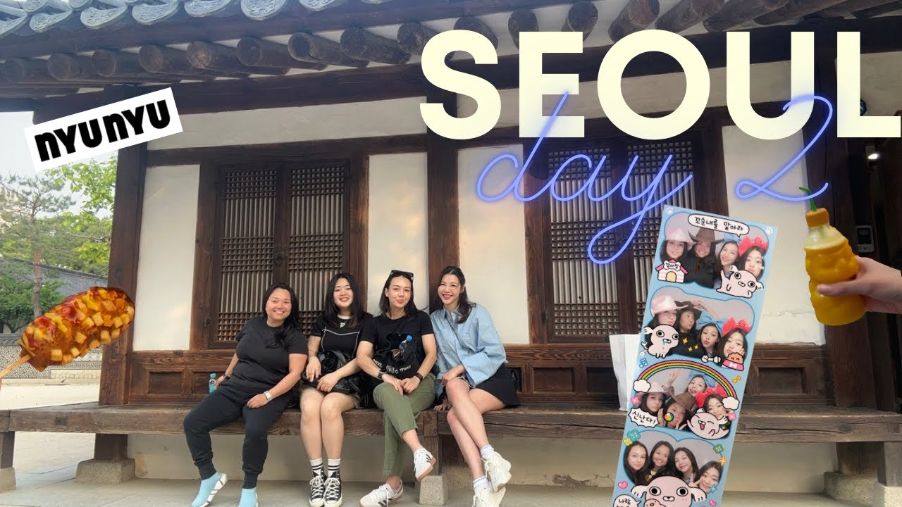 Girls trip to Seoul Day 2 - Gwangjang Market and Business Profile Photoshoot at Studio Daon