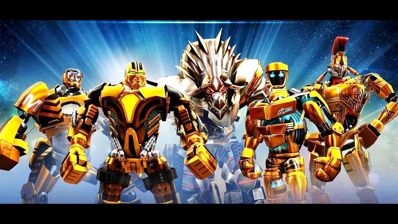 Real Steel WRB FINAL Legendary Gold Series of fights GOLD NEW ROBOT (Живая Сталь)