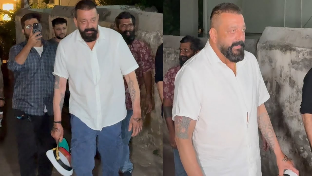 Sanjay Dutt Spotted in Bandra