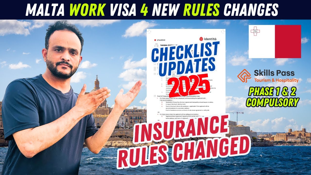 MALTA WORK VISA : 4 BIG Changes to MALTA Work Visa Rules in 2025