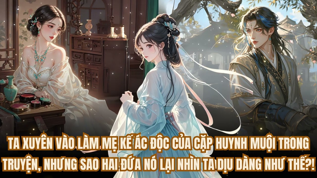 XUYÊN LÀM MẸ KẾ ÁC ĐỘC NHƯNG ÁNH MẮT CẶP HUYNH MUỘI NHÌN TA THÌ LẠ LẮM, GIỜ TA CHẠY CÒN KỊP KHÔNG