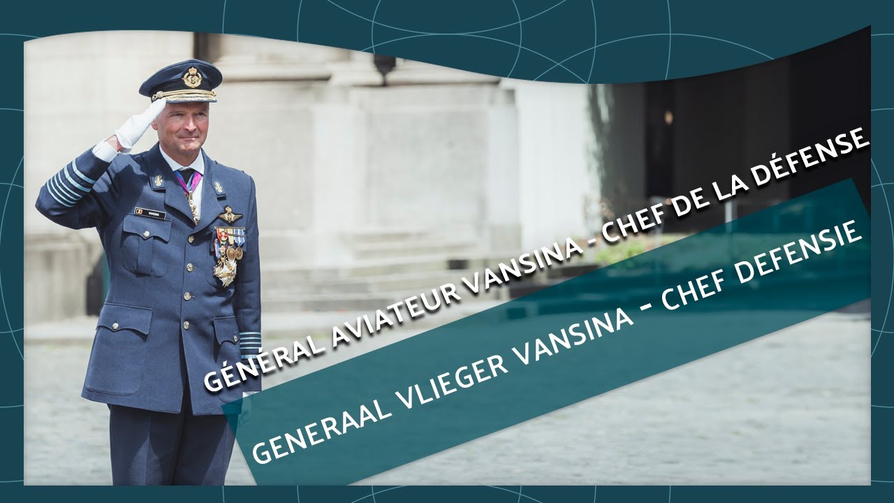 Air Force General Vansina : New Chief of Defence