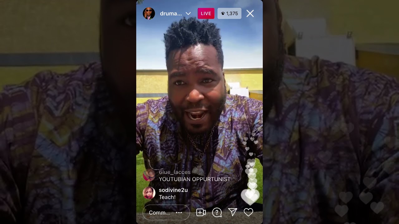 Umar Johnson Responds To Kevin Samuels (Full IG Live) (5-7-2021)