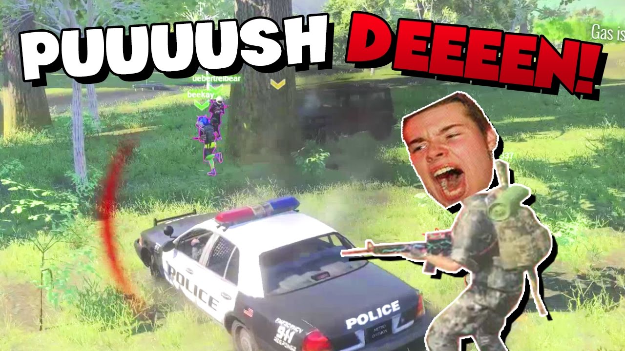 H1Z1 King of the Kill - PUUUUUSH DEEEEN!!! - Funny Moments #05
