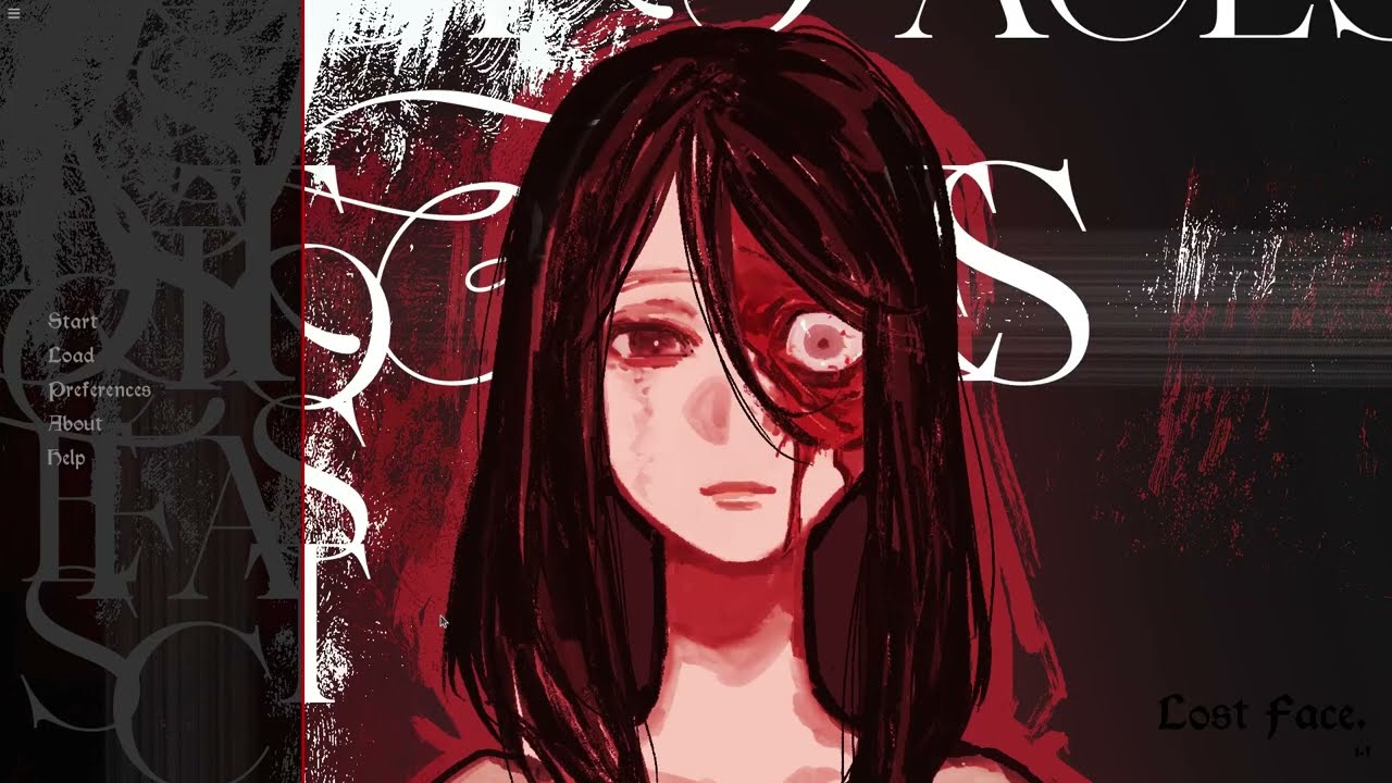 A horror game where you're faceless! || Lost face