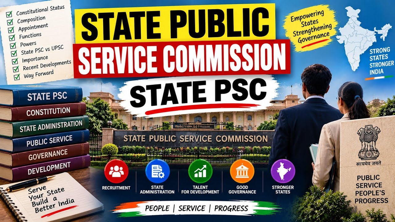 State Public Service Commission (SPSC) | State PSC Explained | Indian Polity | UPSC
