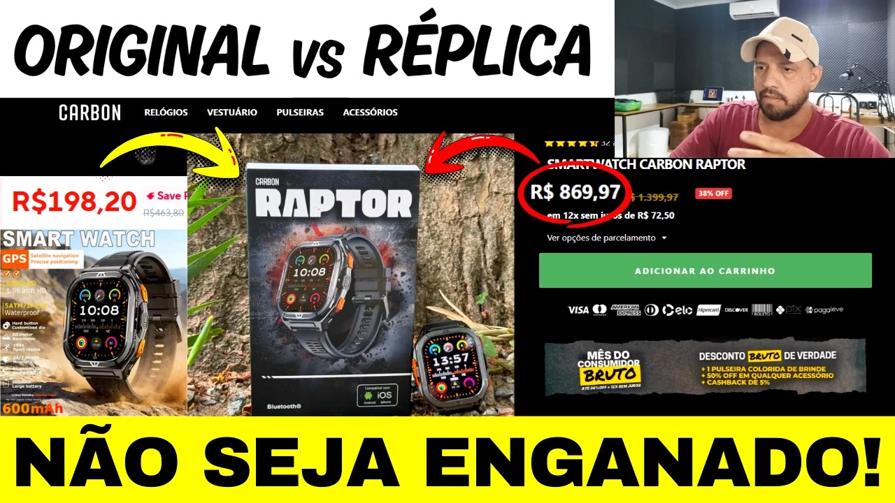 ORIGINAL VS RÉPLICA! SMARTWATCHES BARATOS COM GPS QUE VALEM A PENA! PROMOÇÕES ALIEXPRESS| CHOICE DAY