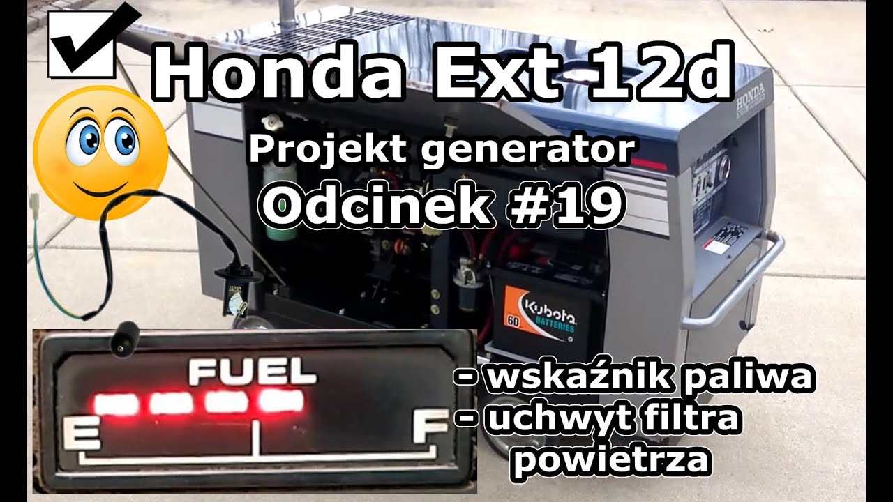 Honda Ext12d - Odcinek #19 Naprawa wskaźnika poziomu paliwa