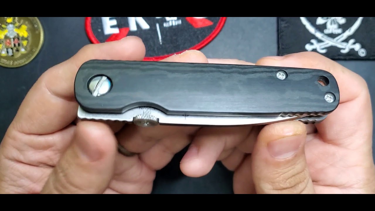 Emerson Knives Collection #31 - The EKOG Mini A-100 Special Run (comparison with mini sheepdog)