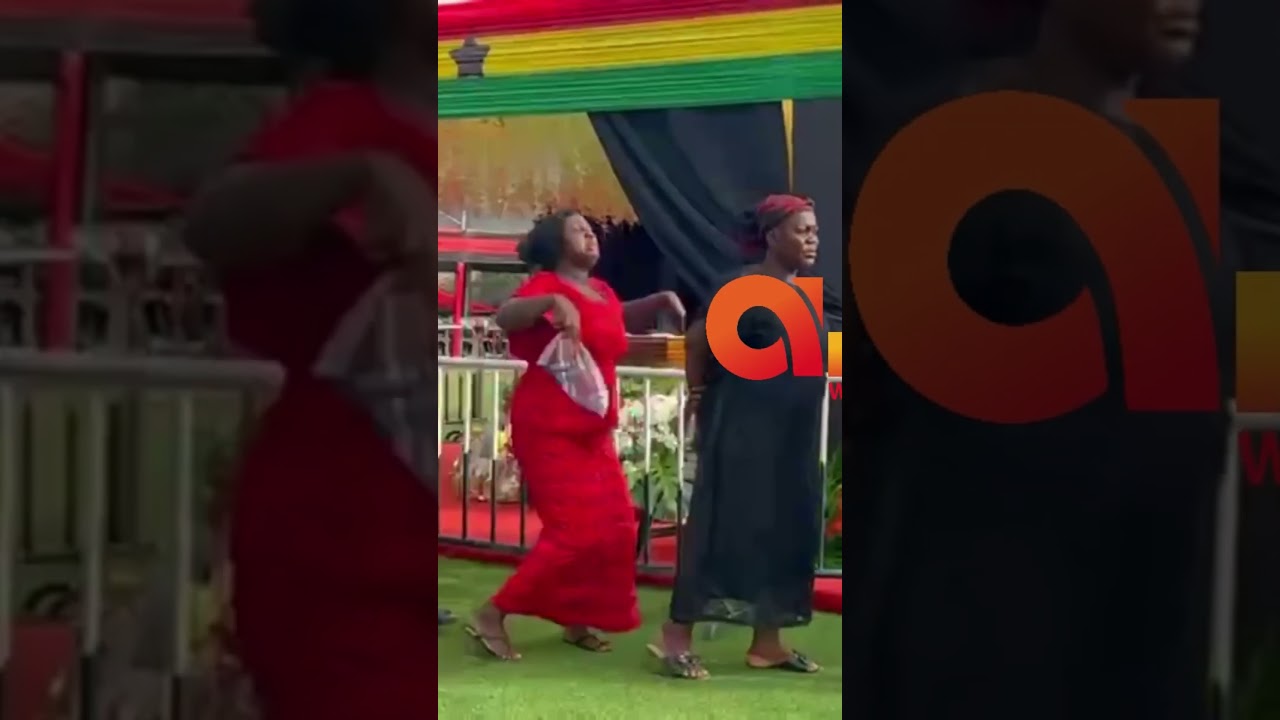 Sympathizers file pass the Body remains of late John Kumah #AkomaNews #AkomaFM